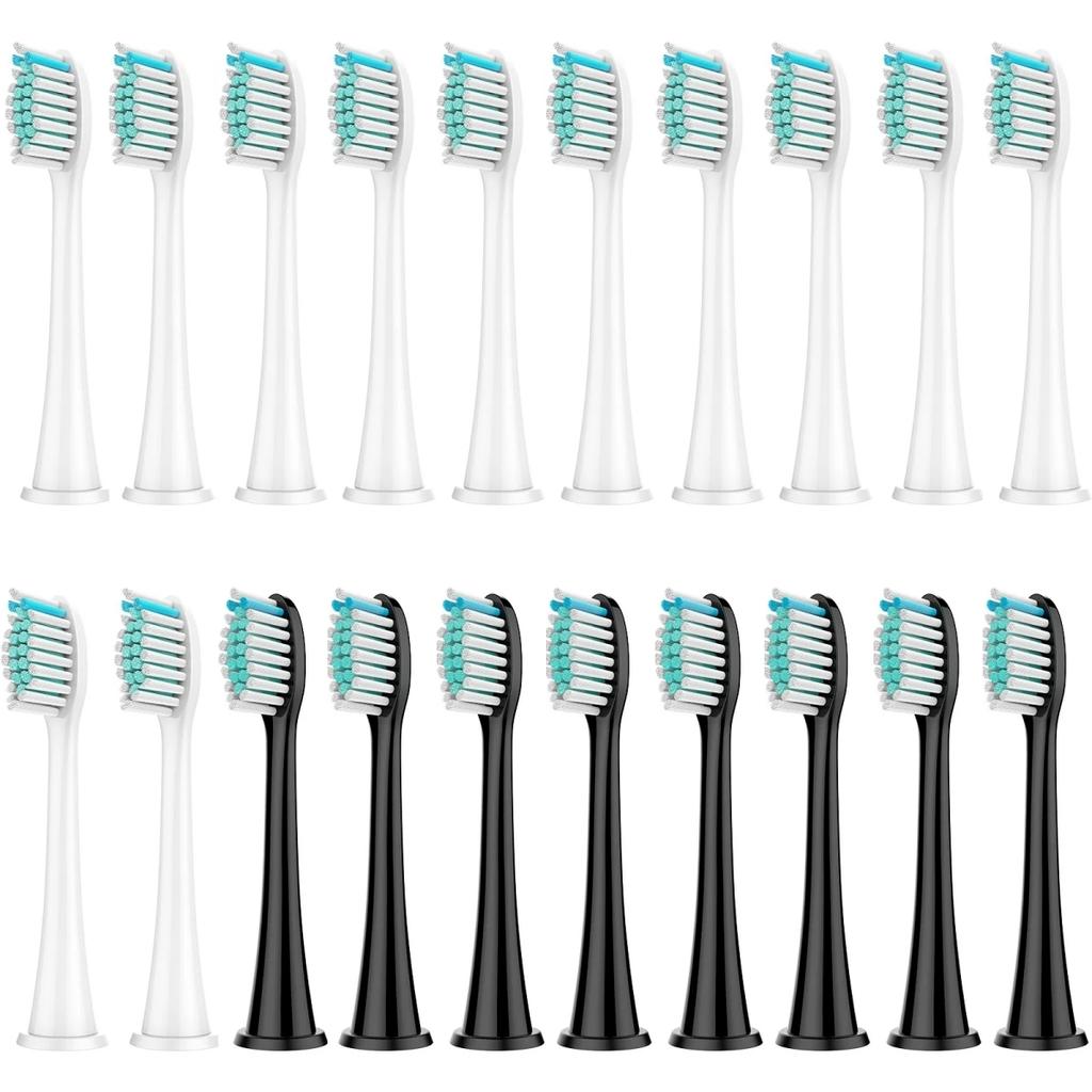 Testine di Ricambio Compatibili con Spazzolino Elettrico Philips Sonicare DiamondClean Serie HX3/HX6/HX9 Testine HX6064