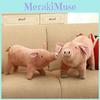 Adorable Realistic Pig Plush Toy Soft Stuffed Animal Cushion For Girls Birthday Gifts