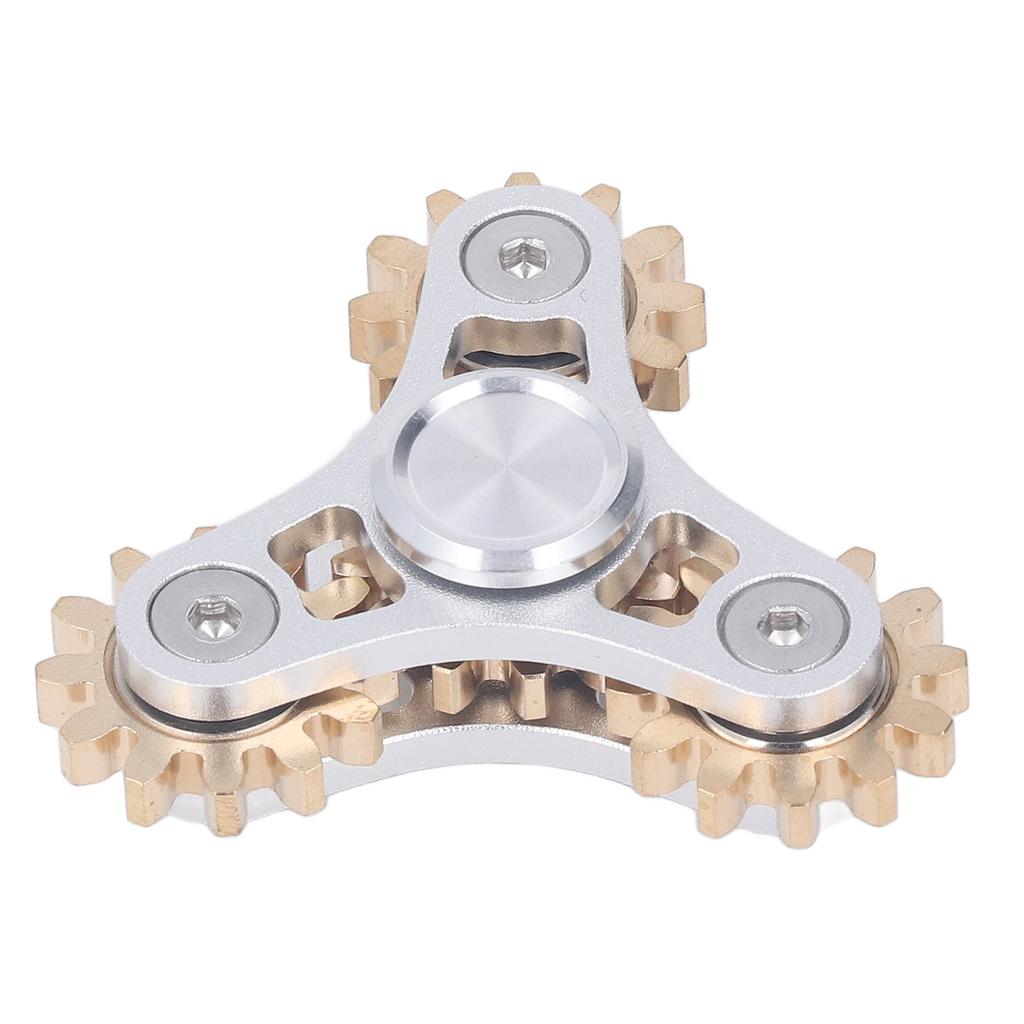 4 Gears   Bearing Toy Stress Reducer Anxiety Game Brass   Bearing Toy for Kids Adult