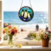 Buntglas Fenster Hängende Puzzle Anhänger Garten Küche Wintergarten Heimdekoration