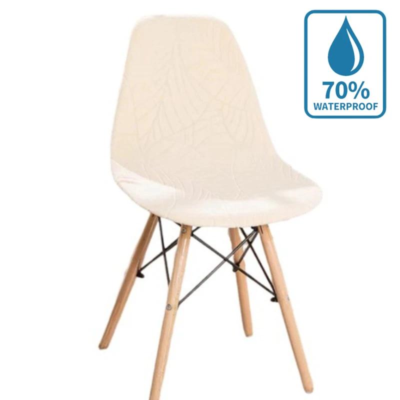 

Новый лист водонепроницаемый чехол для стула однотонный жаккардовый чехол для стула без подлокотников гетеросексуальный пылезащитный чехол для стула 1 Piece Chair Cover