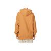 Puma Solid Color Logo Patch Drawstring Hoodie with Long Sleeves Men Tops Yellow 537750-74