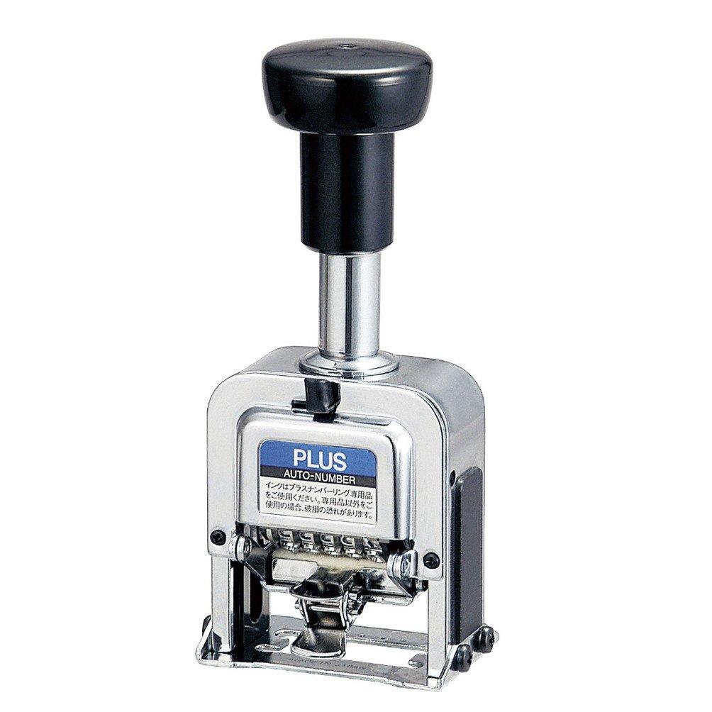 

Plus FG Type Black Walking Numbering, (Bureau Font), 30-600 (IJ-055Fg) [Includes Ink, Stick]