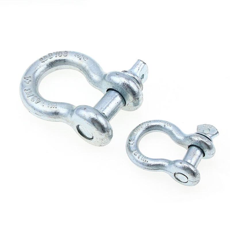 G209 Forged Carbon Steel Bow Shackle 6.5T