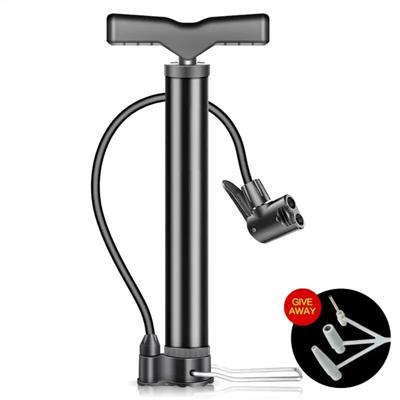 Mountain Bike Road Bike Pump MAX 140PSI Riding Portable Mini Bicycle Pump Basketball Toy Inflatable Tube Riding