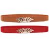 Waist Belt Elastic Slim Decorative Stretchy Quick Release Tight Waist Dress Belt