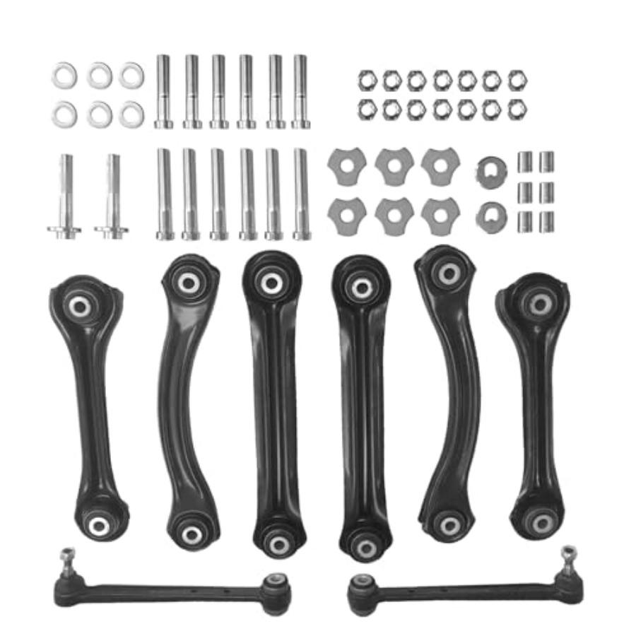 

Комплект рычагов задней подвески 8 шт. для 19842007 Mercedes Benz C230 C320 E320 E430 SL500 CLK430 W124 W129 W170 W201 W202 W208 United States