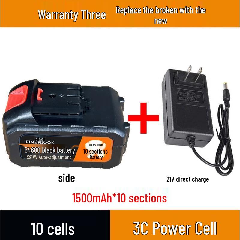 High-Capacity 21V Lithium Battery for Electric Tools and Drills