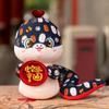 Plush Snake Year Mascot Toy Cute Lucky Snake Doll Plushies  Company Annual Meeting