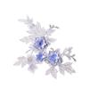 2Pcs Sewing Motif Dress Decoration DIY Patches Fabric Craft Hollowed Out Trim Flower Embroidered Lace Applique Wedding Bridal
