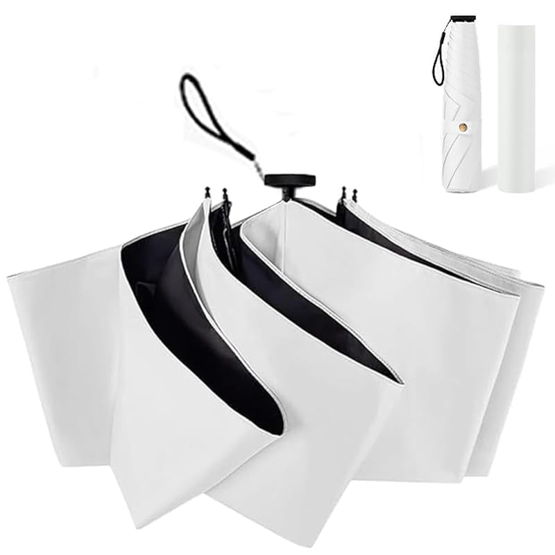 

[New in 2024 & JIS certification] Parasol UV cut UFP50+ 100% complete blackout heat shield super lightweight folding compact folding umbrella Umbrella