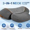 3-in-1 Heated Neck & Shoulder Massage Pillow with Traction Massager