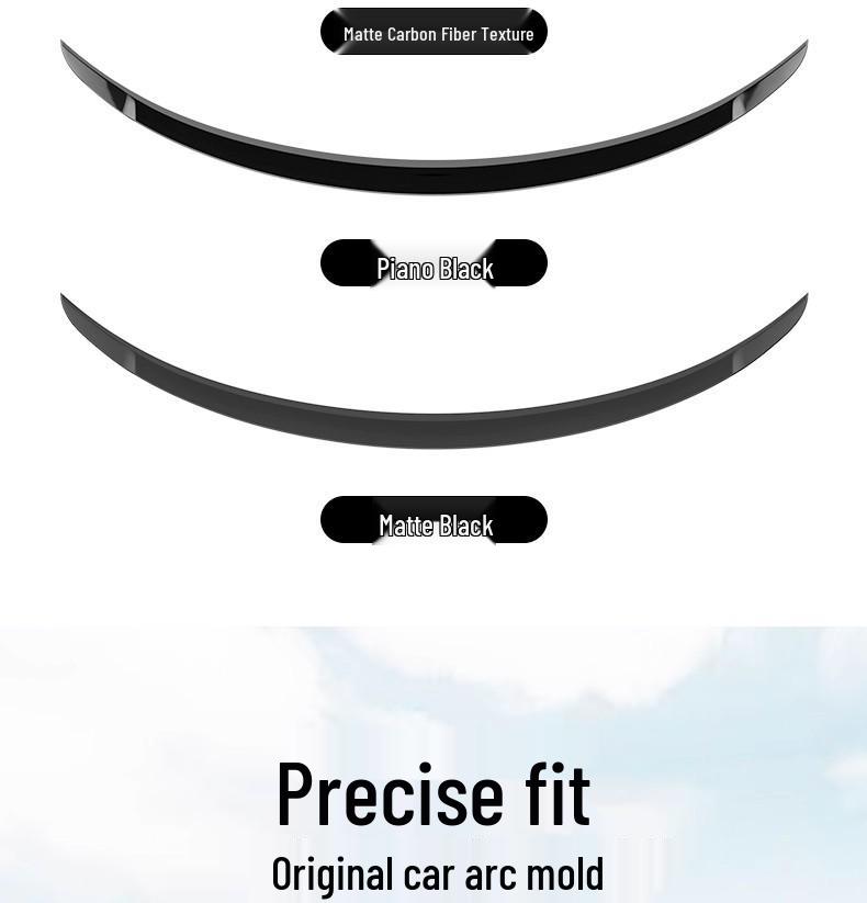 Tesla Model Y/3 Dry Carbon Fiber Tail Wing Sport Body Kit Accessories