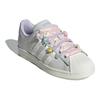 Adidas Originals Superstar Versatile Comfortable Low-Top Sneakers Women Sneakers Silver Purple IF1804