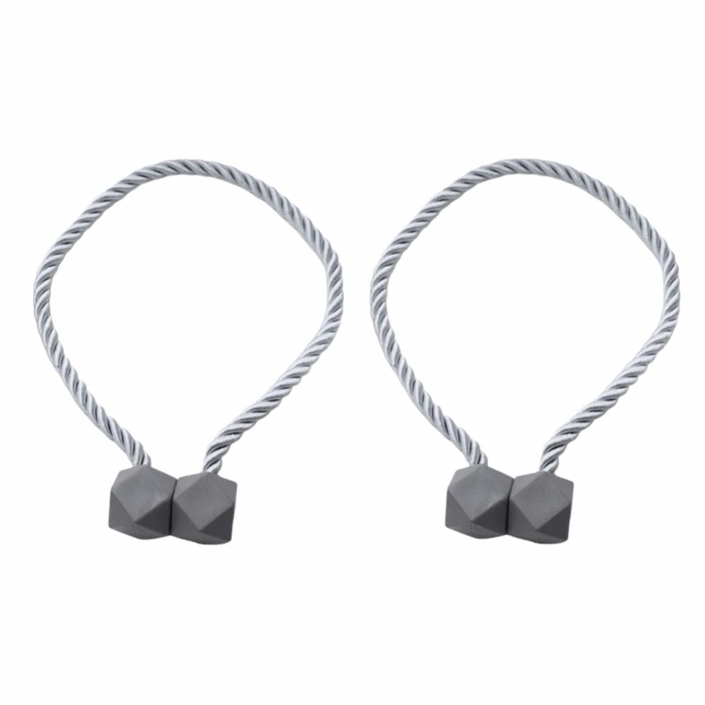 2Pcs INS Window Curtain Buckles Adjustable Magnetic Curtain Strap Curtain Holders  Home Decoration