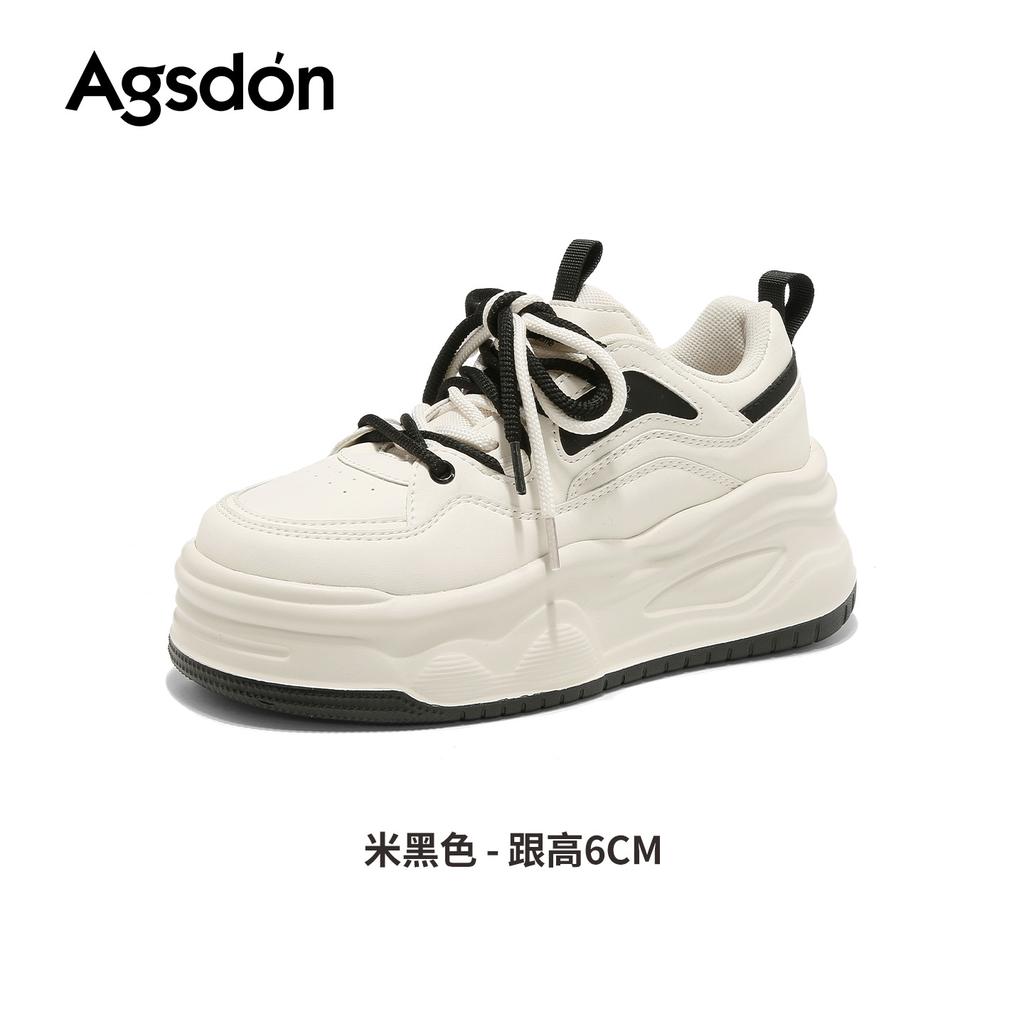 Augustine platform new spring tall small casual board shoes muffin sports shoes
