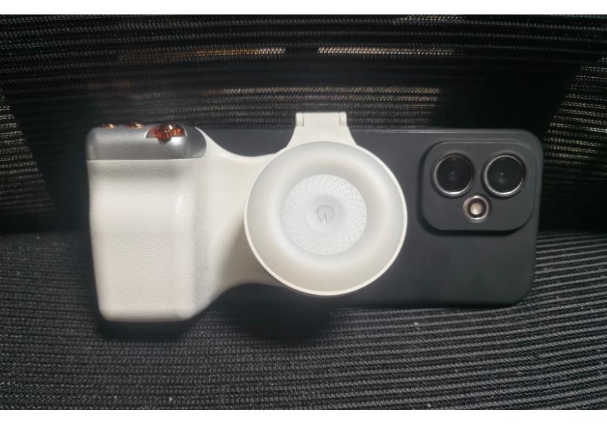 Bastão de Selfie Magnético & Estabilizador Bluetooth com Controle Remoto para Vlogging em Celular Universal
