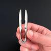Small Size Titanium Zinc Zinc Alloy Tweezer Portable Outdoor Tool Easy To Use Camping Tweezer  Travel