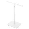 Metal Purse Display Holder Stainless Steel Handbag Display Stand Adjustable Bag Stand