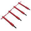 4PCS Valve Cover T Bar 1 4in 20 Red Aluminum Valve Cover Wing Nut Replacement for Chevy V8 1955 1986