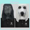 Hilarious Poodle Animal Head Mask Made Of Durable Latex Perfect For Fun Parties And Costumes