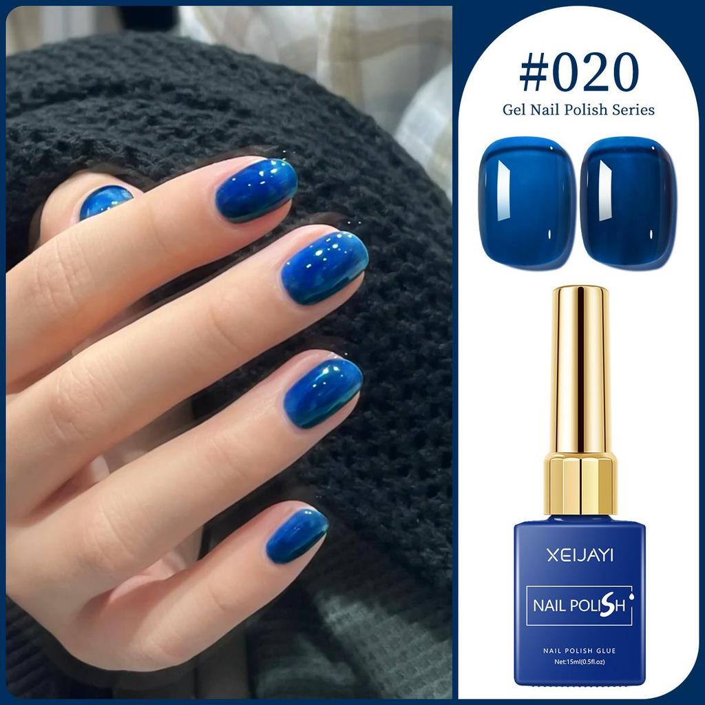 XEIJAYI 15ml Solid Color Nail Gel - 72 Color Options for Nail Art Salons