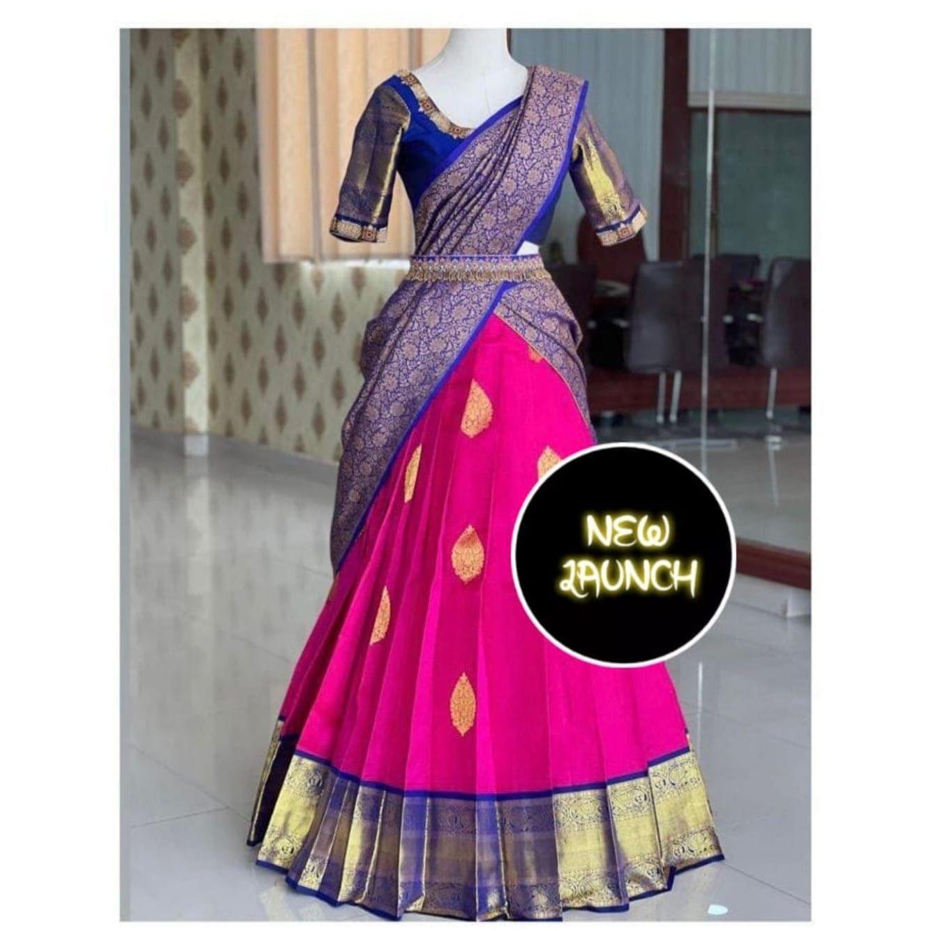 

НОВАЯ привлекательная и красивая одежда для вечеринок Silk Lehenga choli
