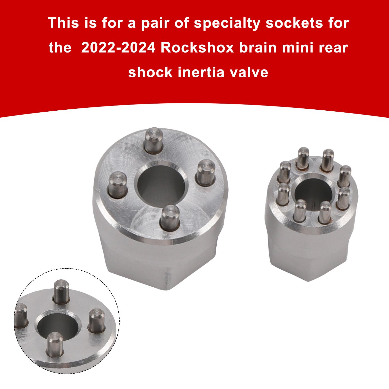 

RockShox Brain Inertia Valve Tool 2022-2024–Socket Set for Specialized MINI Shock