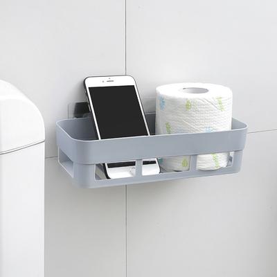 Duschregal, Kunststoff, Badezimmerregal, Ablagefach, Wandmontage, Toilettenaufbewahrung, Aufbewahrungsorganisator