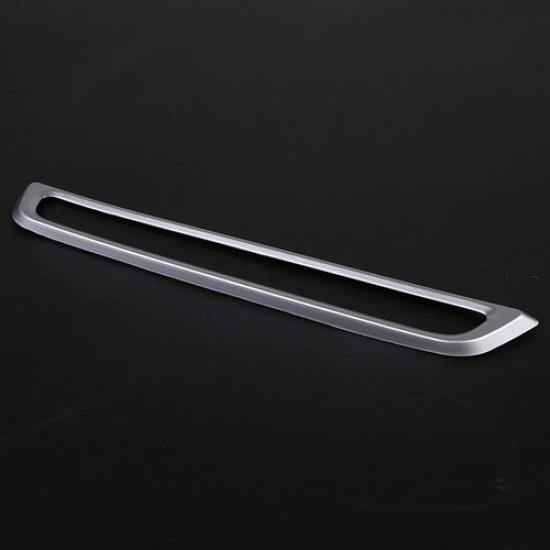 ABS Silver Center Console Volume Knob Frame Trim For BMW 1 2 Series -