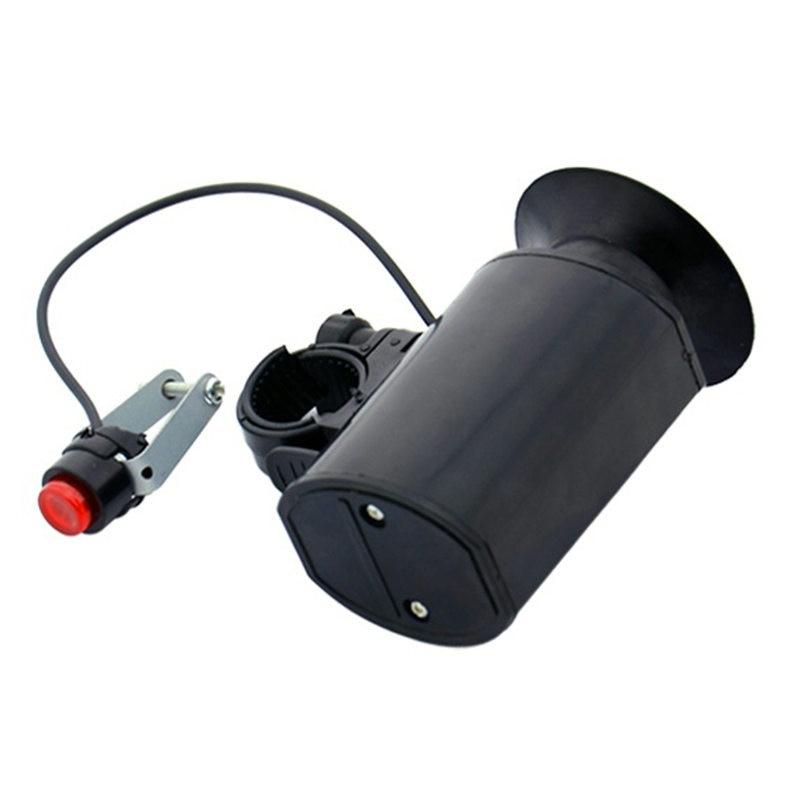 Radfahren Fahrrad Rennrad laute elektronische Hupe Glocke Ring Alarm 6 Sounds Sirene
