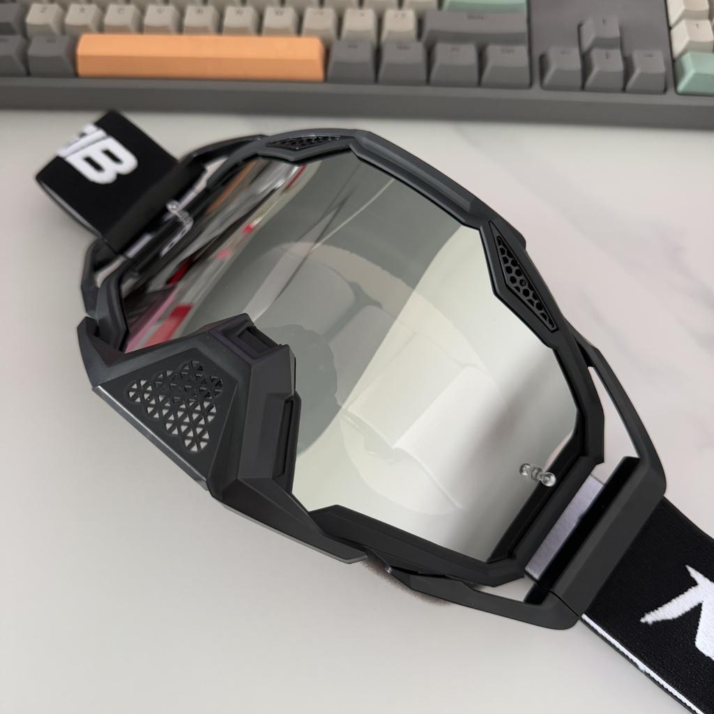 NAFEIB Motocross Goggles Anti-UV Motorcycle Glasses Off-Road MX ATV Dirt Bike Eyewear Windproof Dustproof Helmet Gears