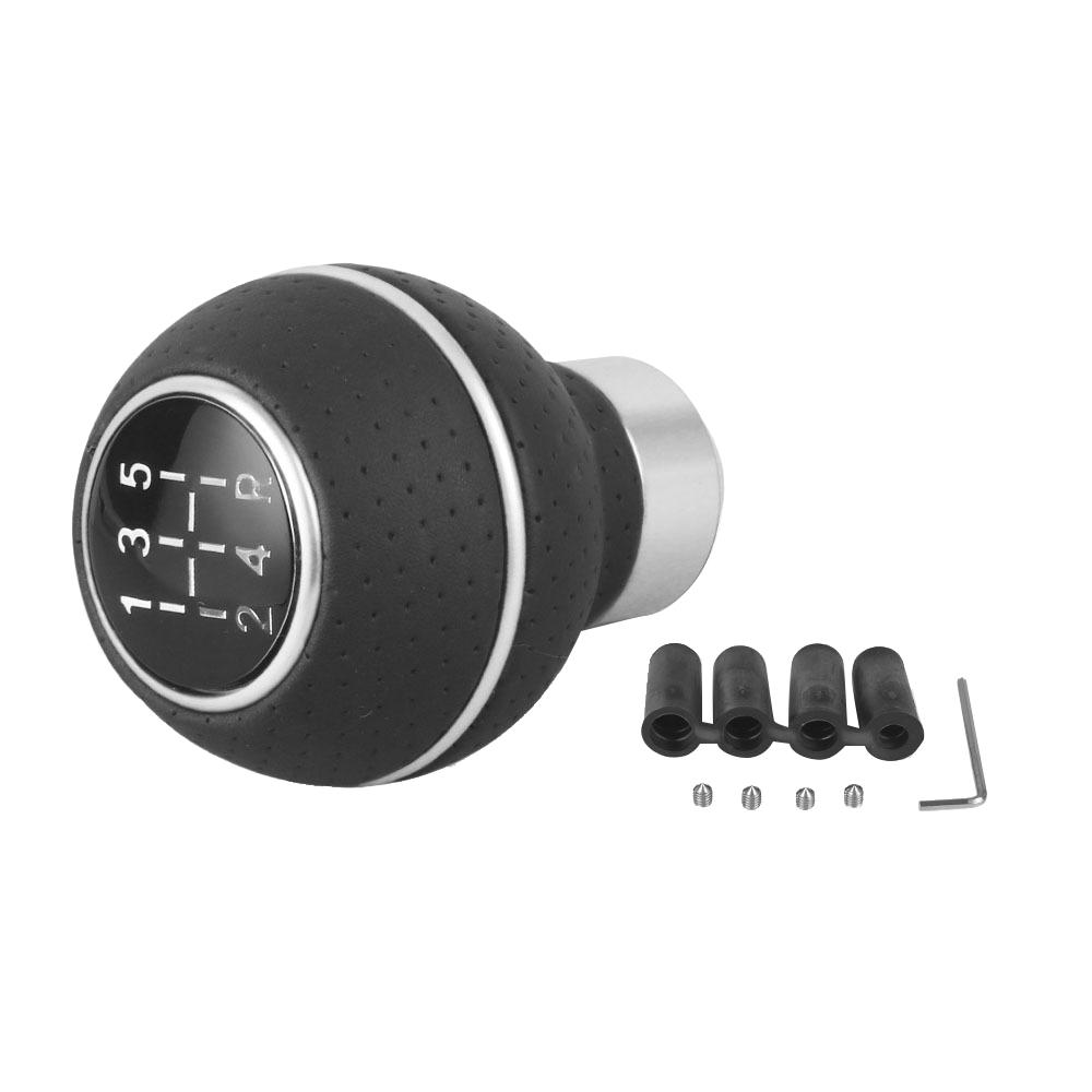 

Универсальная алюминиевая 5-ступенчатая ручка переключения передач для автомобиля M8 M10 M11 M12, рычаг переключения передач, ручка переключения передач, головка переключения передач серебряный