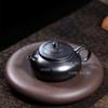 Yixing Teapot Black Hanjiang Teapot Chinese Style Tea Pot Household Small Capacity Teapot Kungfu Internal Push Ball Hole Tea Set