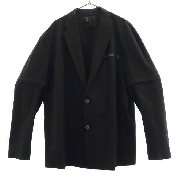 

UNITED TOKYO сделано в Японии приталенный пиджак 1 черный Мужской Б/у