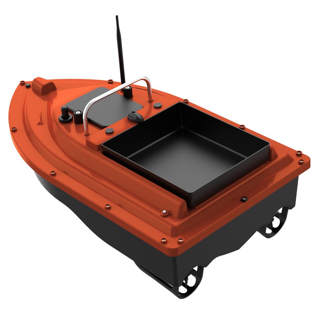 GPS Fishing Bait Boat with Large Bait Container Automatic Bait Boat with 400-500M Remote Range
