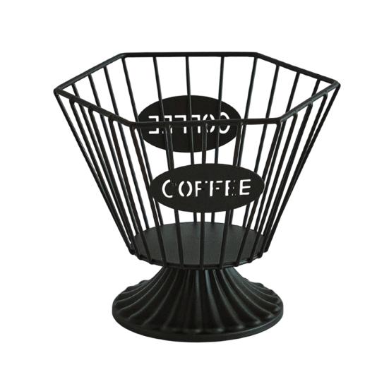 Coffee Capsule Storage Bowl Large Capacity Espresso Pods Organizer Countertop Coffee Capsule Holder for Snacks Candies Coffee Bar