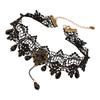 Women Vintage Lace Choker Necklace Collarbone Choker Collar Necklace for Various Outfit and Special Occasion