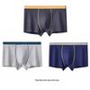 Cai Zhi Yan Men's Modal Color-block Boxer Briefs 3-Pack
