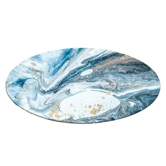 

Floor Mat Washable Non Slip Indoor Rug Soft Felt Area Carpet Living Room Bedroom 40cm