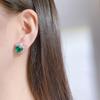 Jewelry Earrings, Simple Fashion Style Earrings, Women's Personalized High-end Design Stud Earrings, Colorful Treasure
