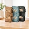 Autumn Fashion Long Zipper Wallet, Large-capacity Card Holder, Unisex Clutch Bag, Stylish Zippered Coin Purse, Suitable for Daily Use, a Great Gift