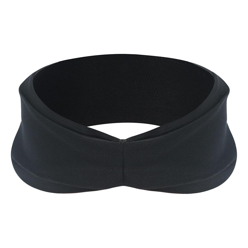 

(проектор)Повязка на голову для волос, повязка на голову, эластичная повязка на голову для мужчин и женщин, эластичная спортивная повязка для йоги, тренажерного зала One Size чёрный