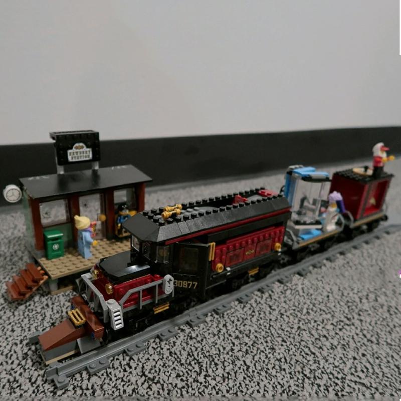 699 pièces Jouets rares Hidden Side compatibles 70421 Ghost Train Express Ensemble Briques de construction jouets comme cadeaux pour enfants