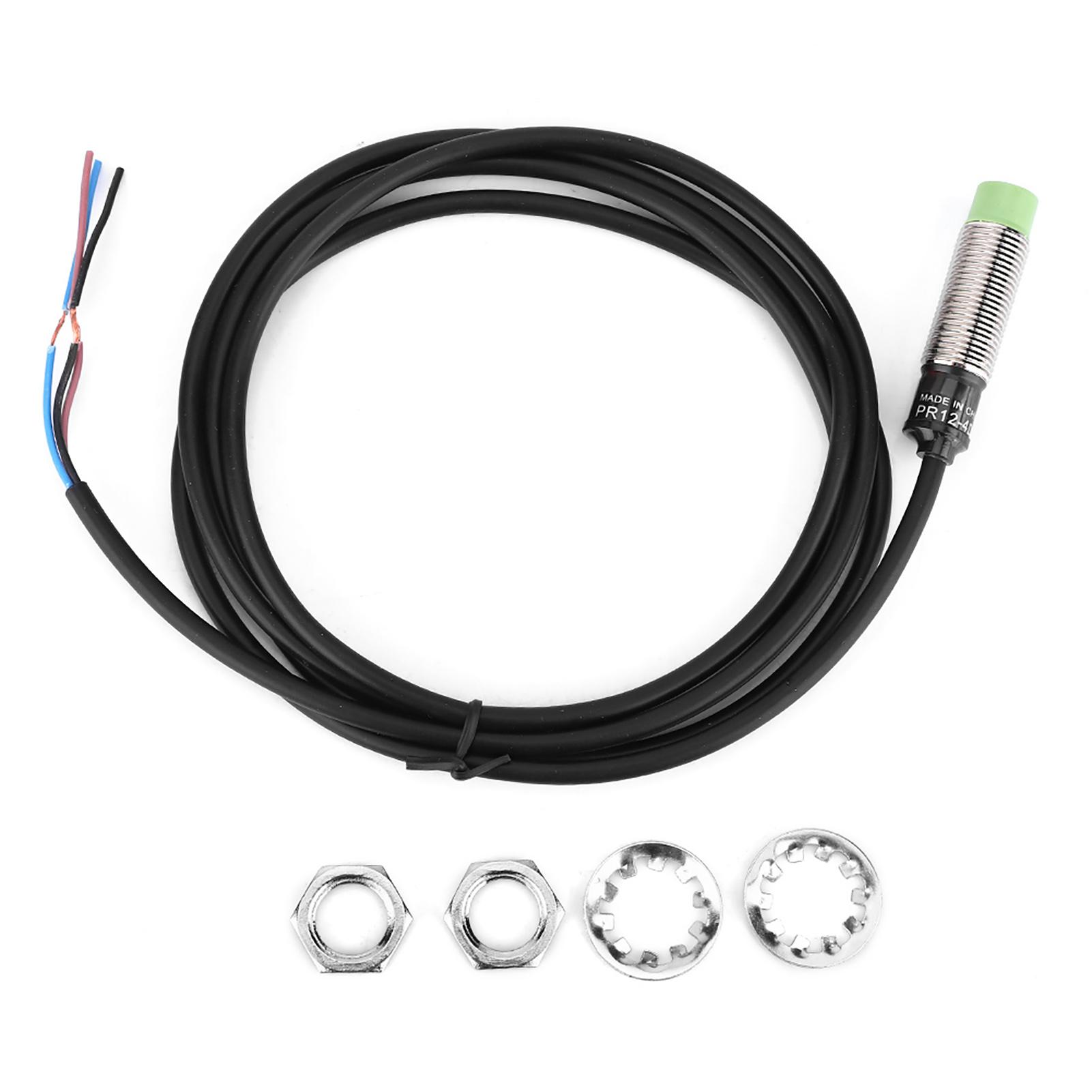 

BERM PR124DN Proximity Switch Inductive 3 Wire NO NPN Sensor Switch 10~30VDC 4mm