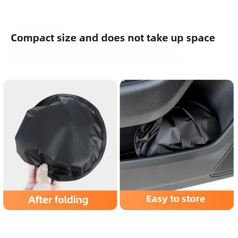 Rideaux Électrostatiques pour Vitre Latérale de Voiture Couverture de Protection Solaire 4 Couches Pare-Soleil de Voiture Pliable Blocage à 99,9% des Rayons UV