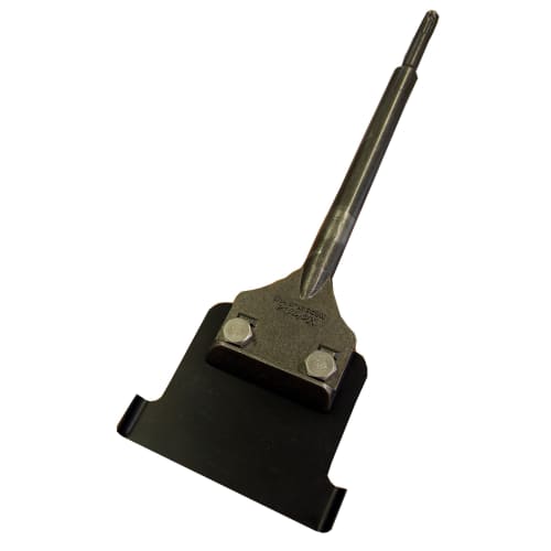 Koyama Hamono Mokuba SDSplus Quick Scraper, 100mm R-Blade, for Floors, B-71