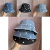 Japanese Ins Embroidered Daisy Bucket Hat With Sun Protection For Summer Casual Wear