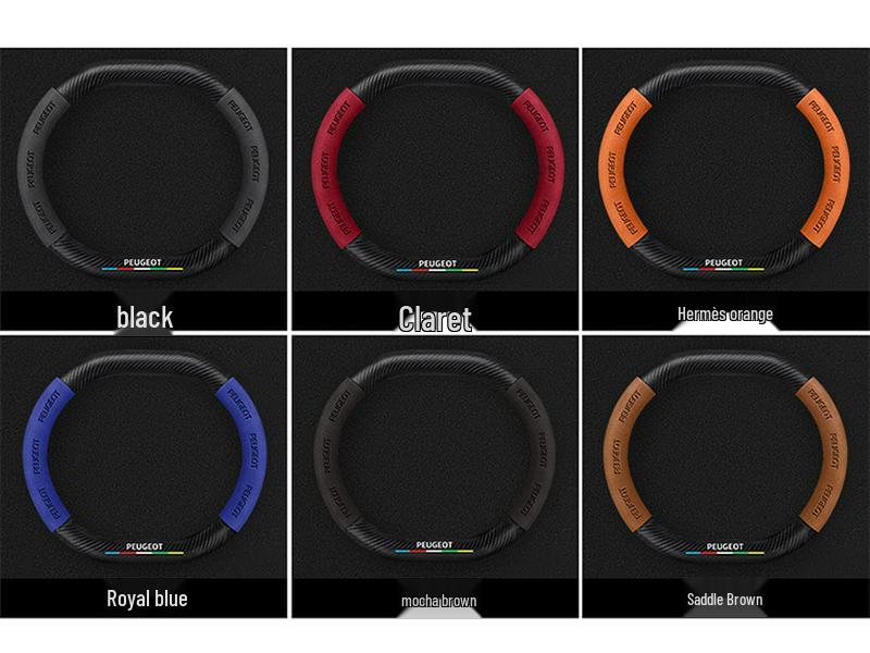 Steering Wheel Cover for Peugeot Models: 307, 3008, 4008, 2008, 508L, 301, 207