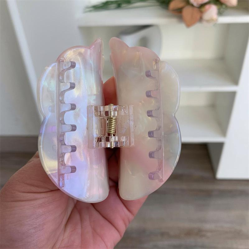 Exquisite Japanese Girlish Style Cartoon Cat Acetate Hair Shark Clip